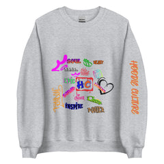 Crown Graffiti Sweatshirt (W)