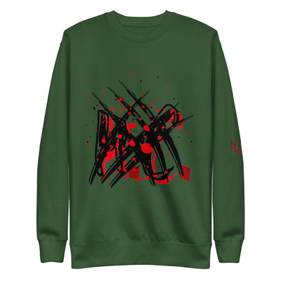 Claw Strike Sweatshirt (U) Rd/Blk